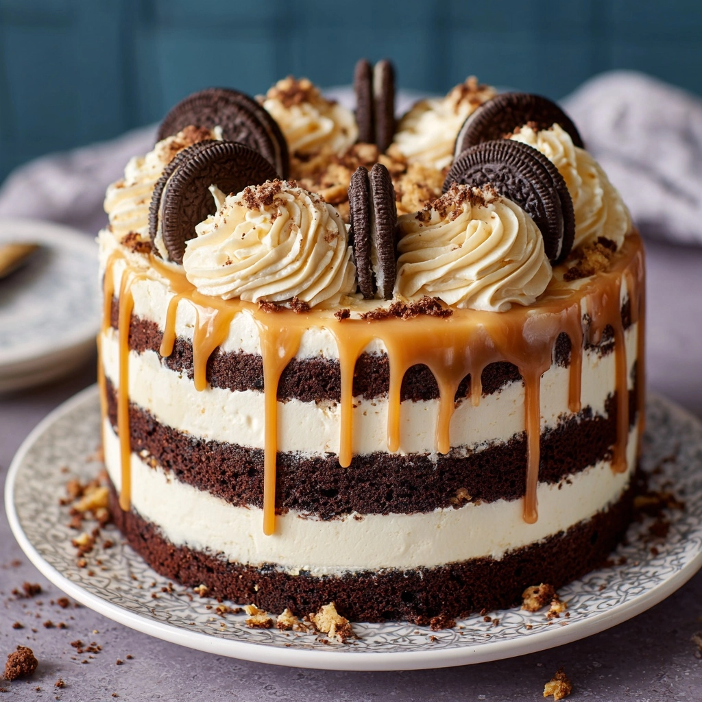 Cookies and Cream Cake Recipe - Recipe Image