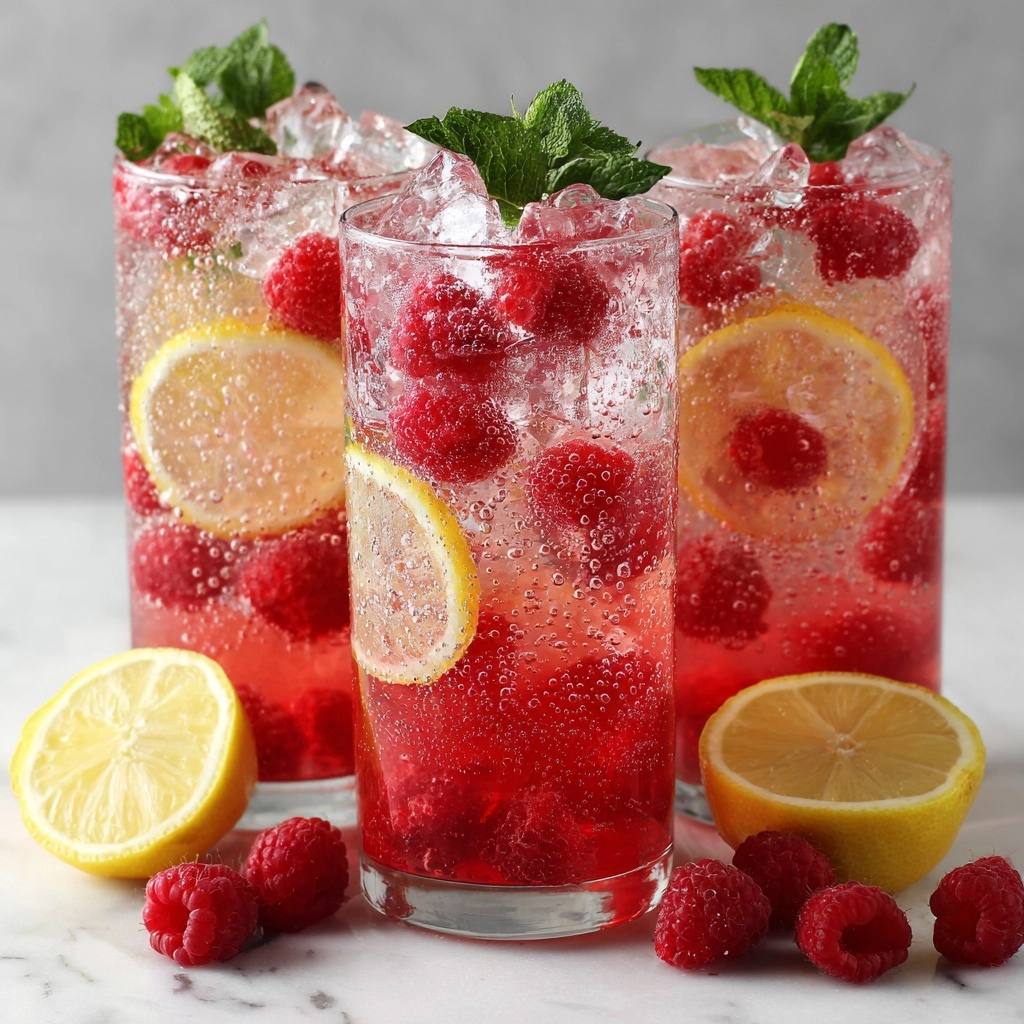 Sparkling Raspberry Lemonade: Refreshing Recipe for Summer Sips Recipe - Recipe Image