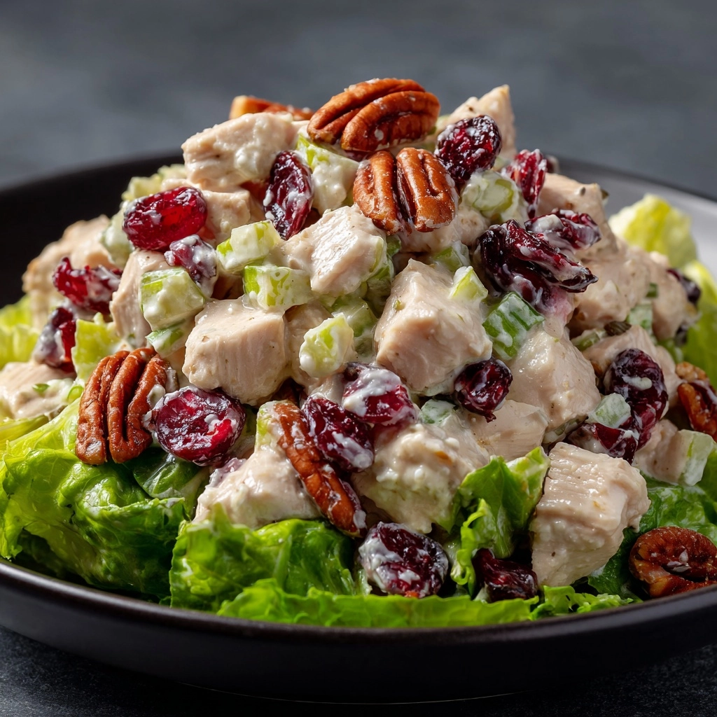 Irresistible Cranberry Pecan Chicken Salad : Sweet & Crunchy Recipe - Recipe Image