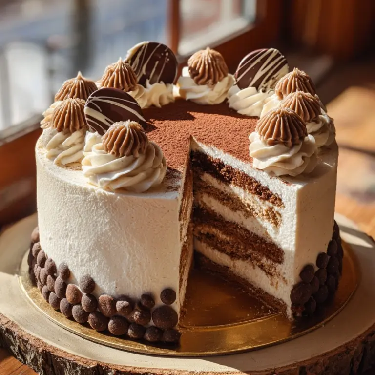 Coffee Tiramisu Cake Recipe