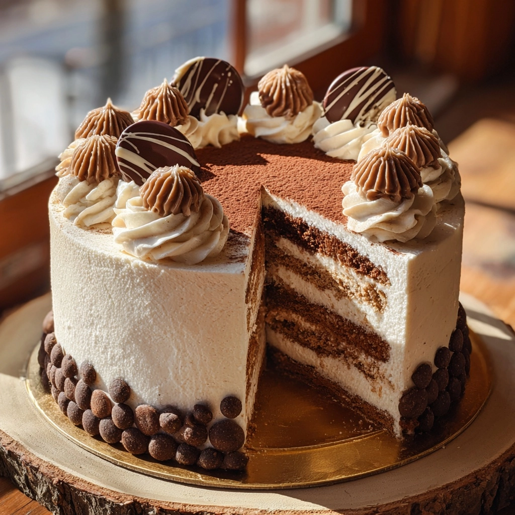 Coffee Tiramisu Cake Recipe - Recipe Image