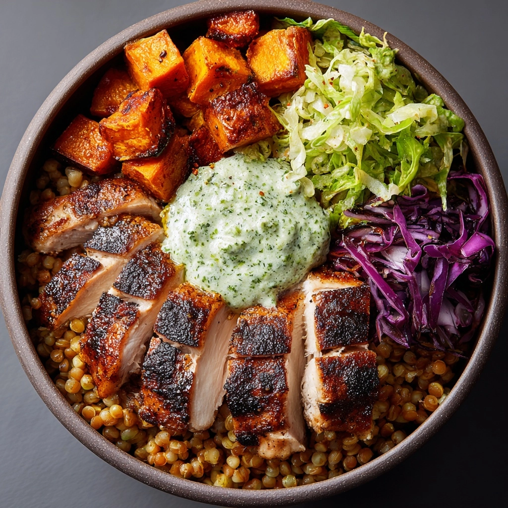 Blackened Chicken and Sweet Potato Bowls Recipe - Recipe Image