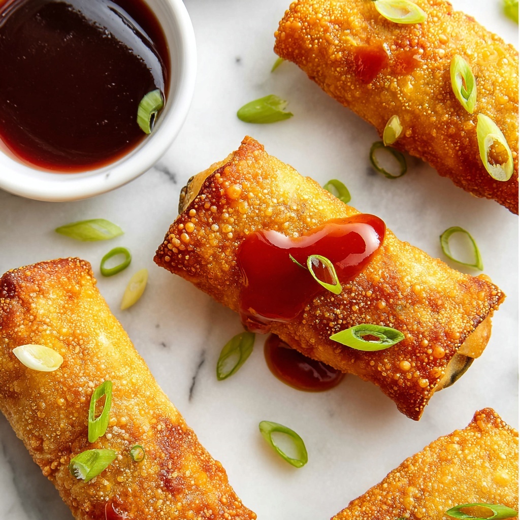 Savory Pork and Cabbage Egg Rolls Recipe - Recipe Image