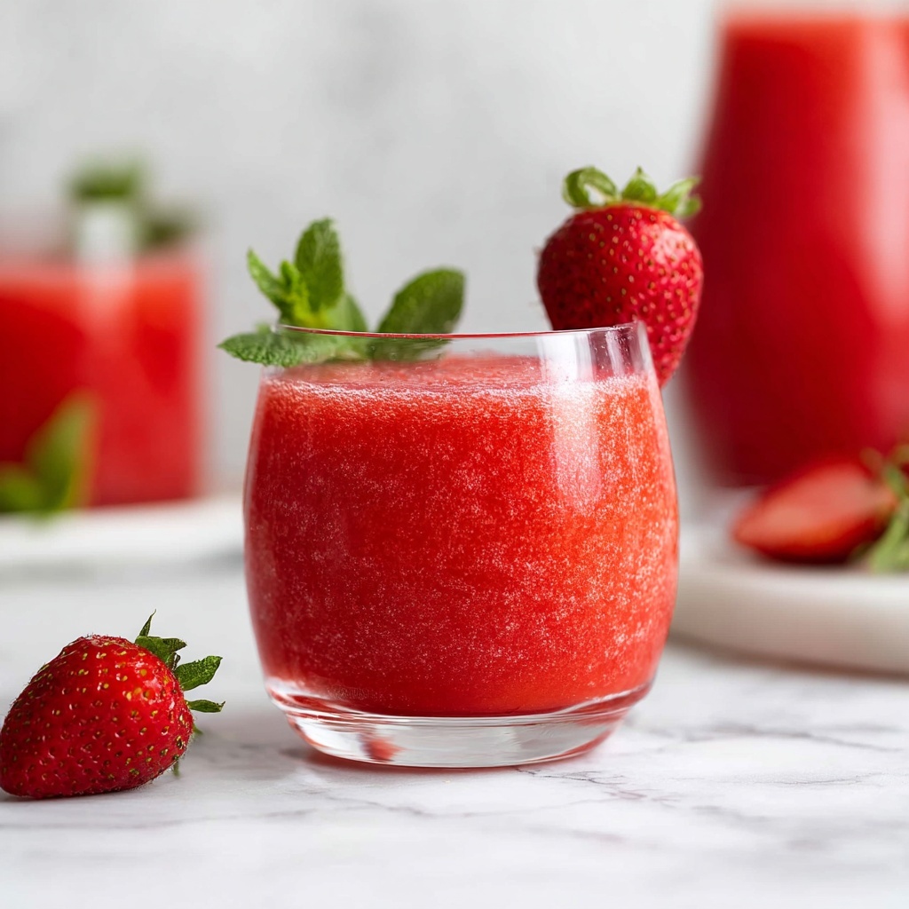 Strawberry Frosé Recipe - Recipe Image