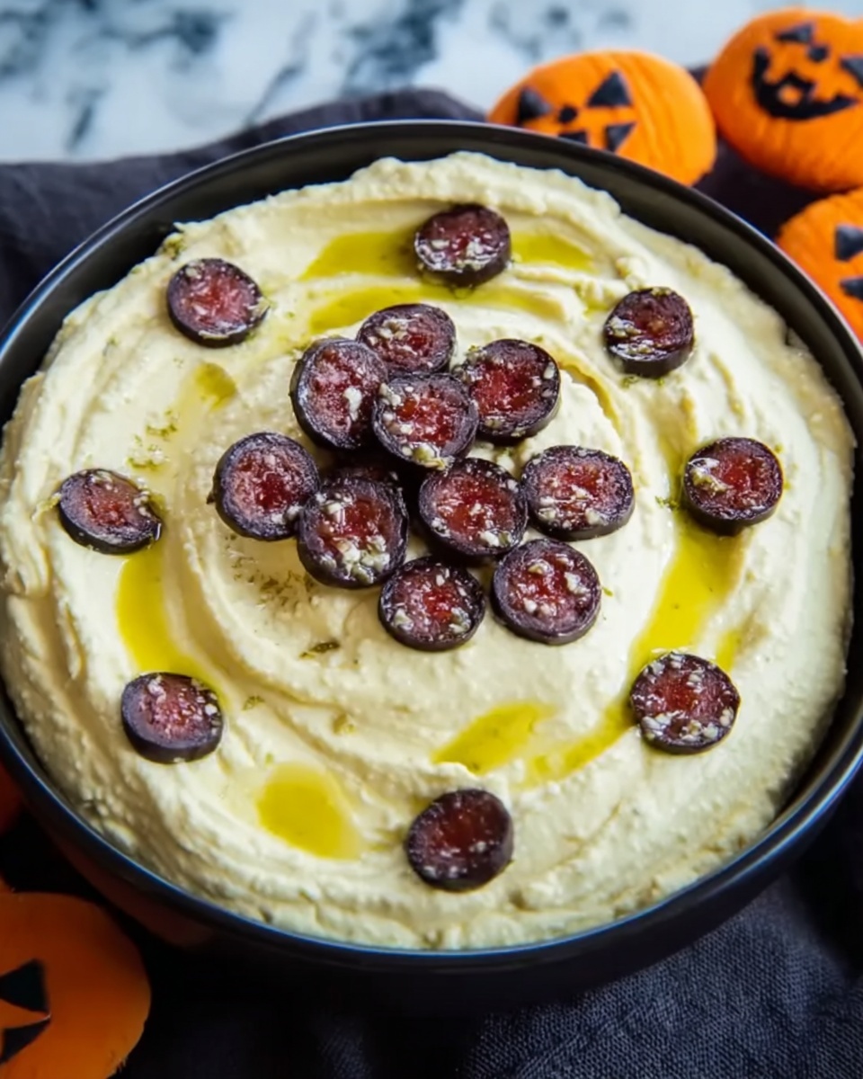Halloween Chili Con Queso Dip Recipe - Recipe Image