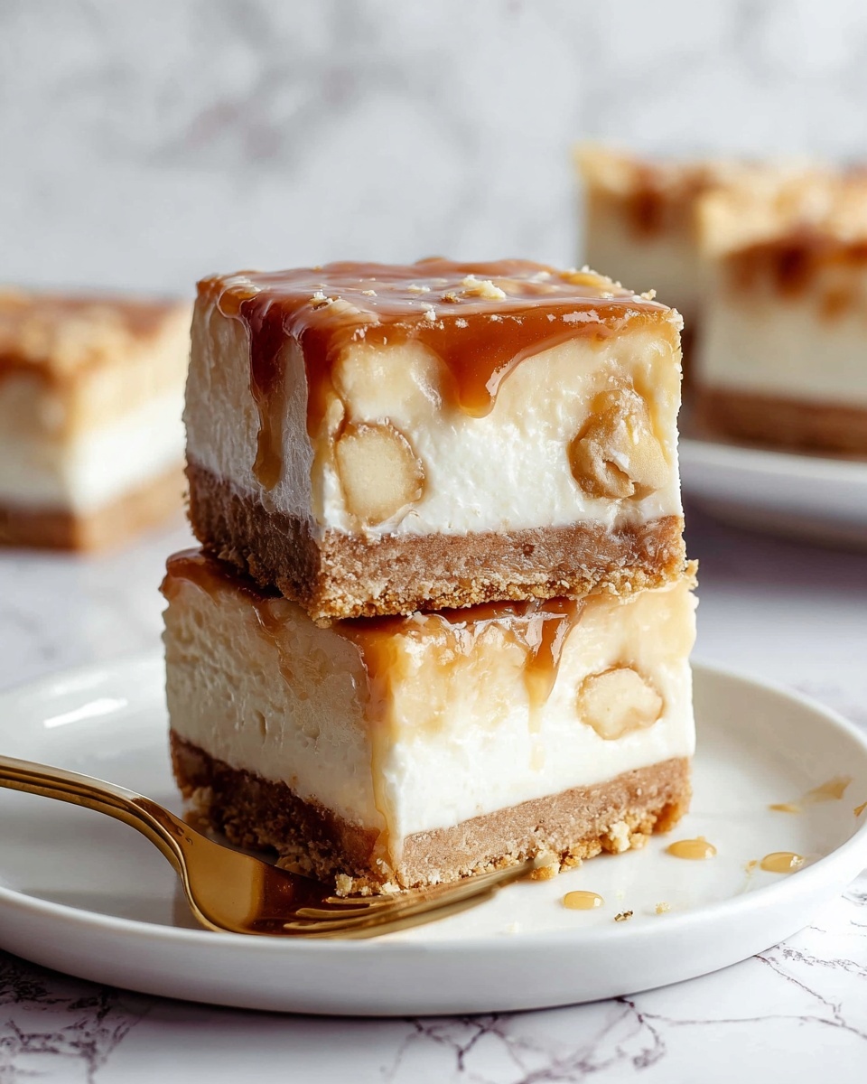 Apple Pie Cheesecake Bars Recipe - Recipe Image