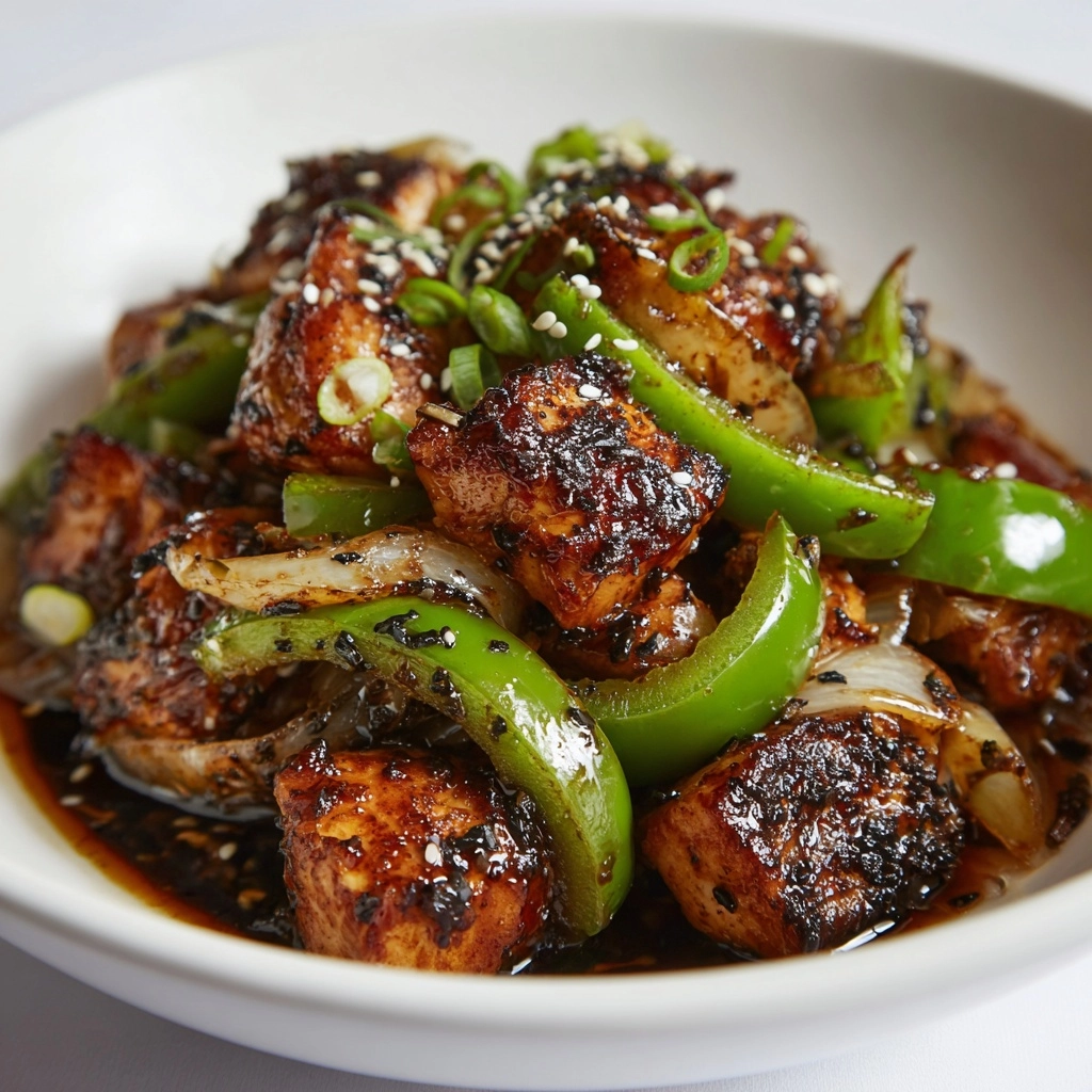 Black Pepper Chicken Recipe - Recipe Image