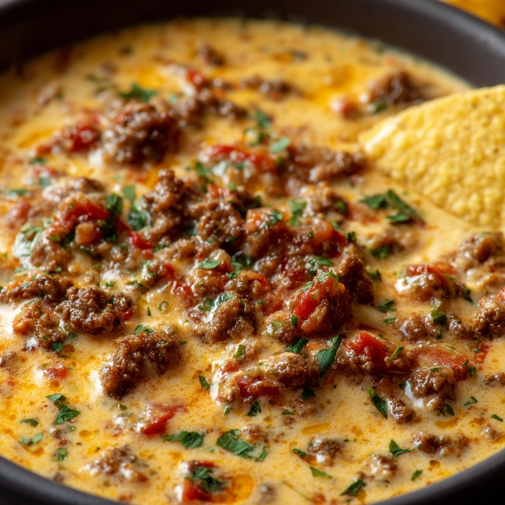 Cheesy Rotel Ranch Queso Recipe - Recipe Image