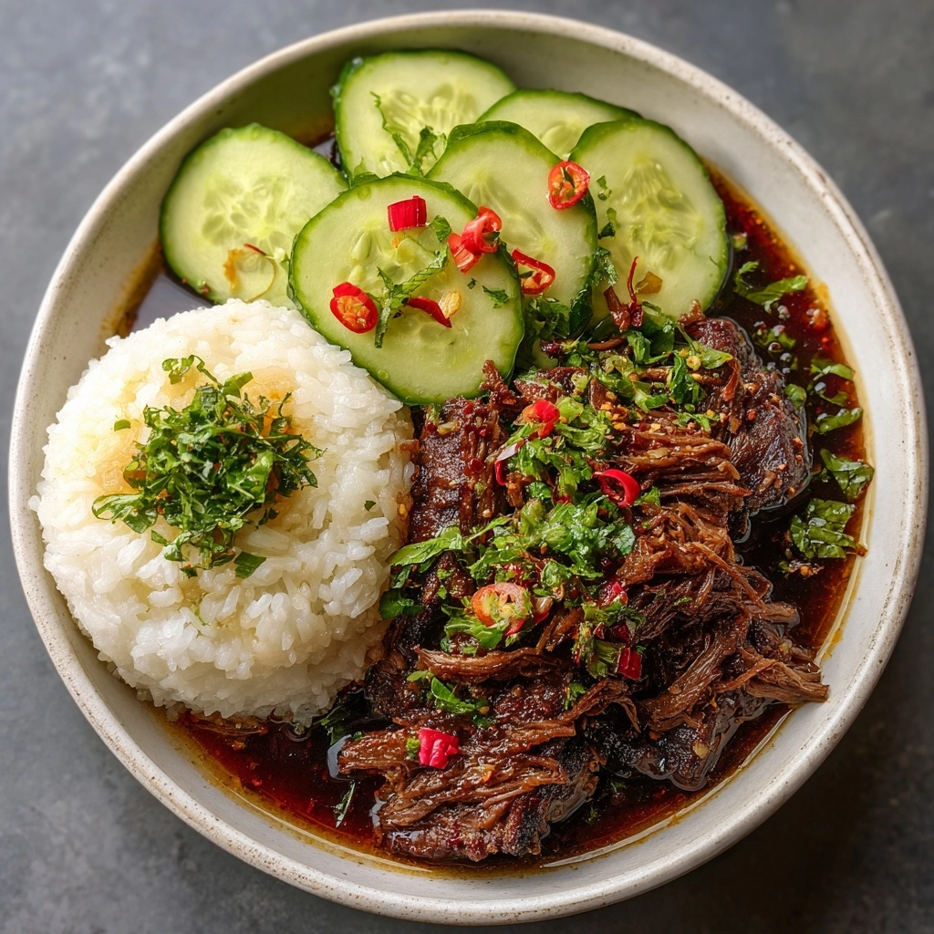 Coconut Curry Shredded Beef Recipe - Recipe Image