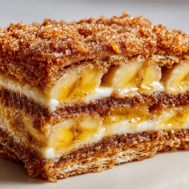 Banana Wafer Cake Recipe