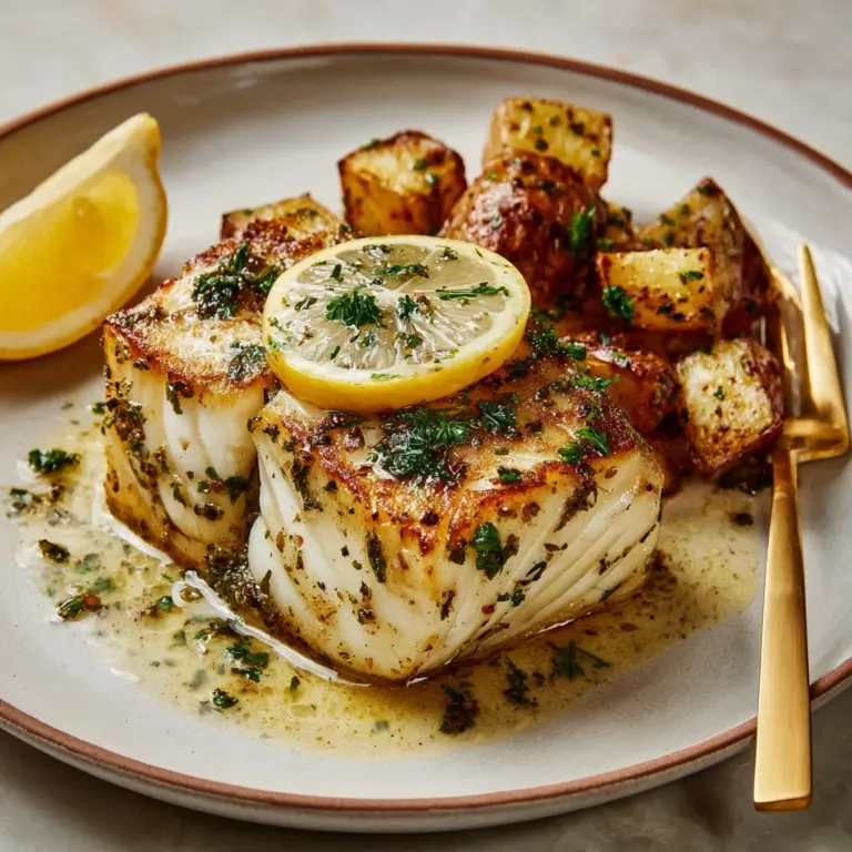 Lemon Butter Fish Recipe