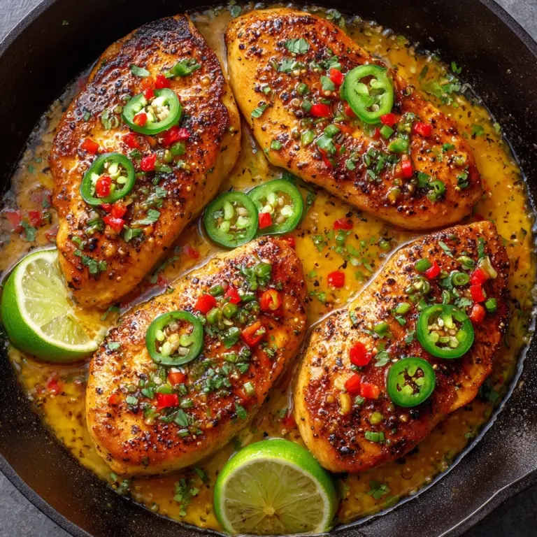 Garlic Lime Chicken Recipe