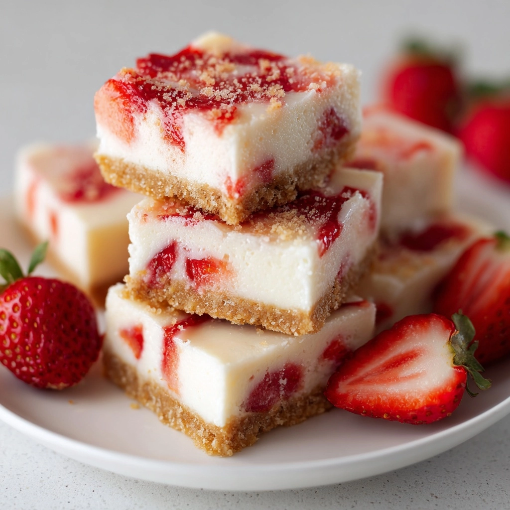 Strawberry Yogurt Bites for a Refreshing Snack Recipe - Recipe Image