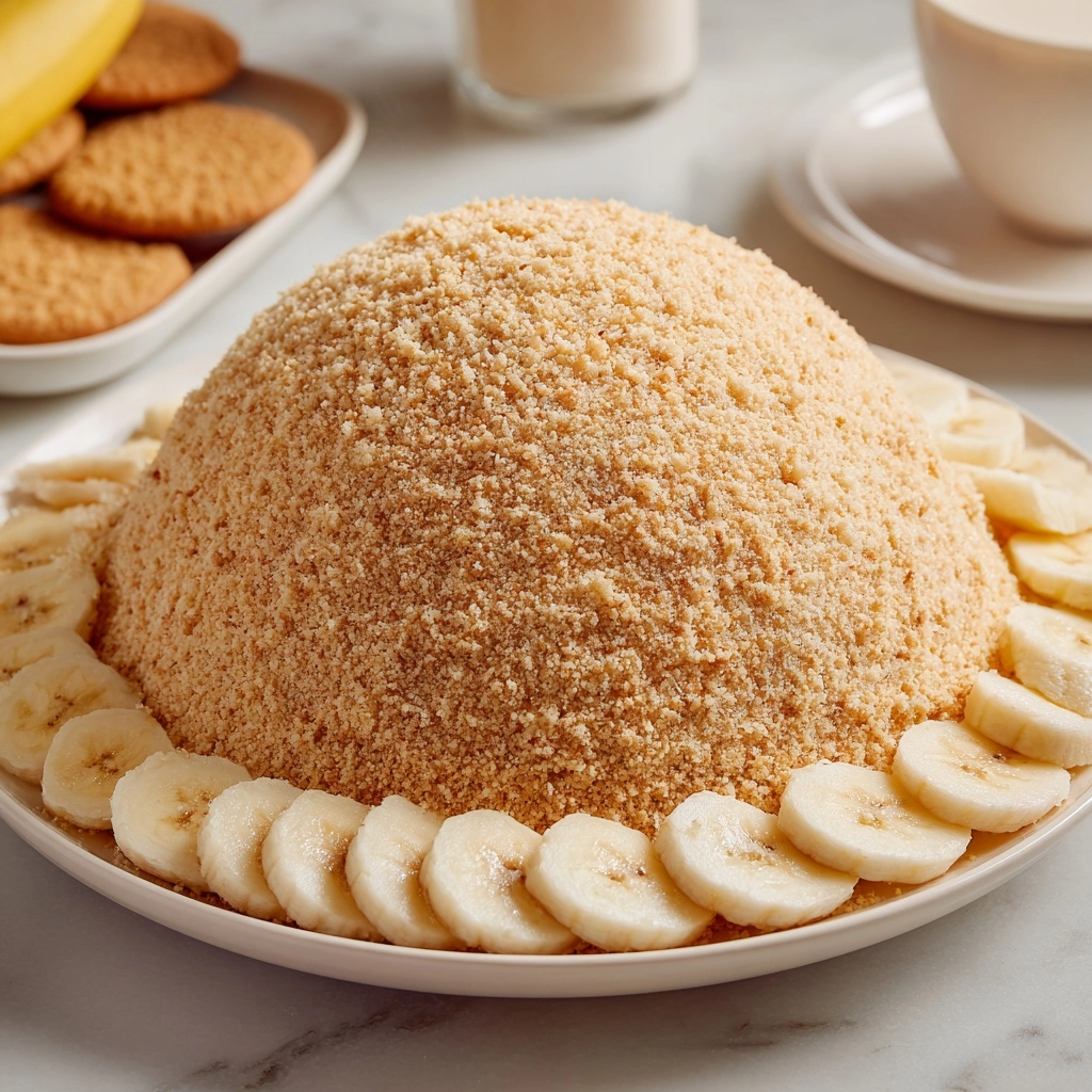 Banana Pudding Dessert Cheese Ball Recipe - Recipe Image