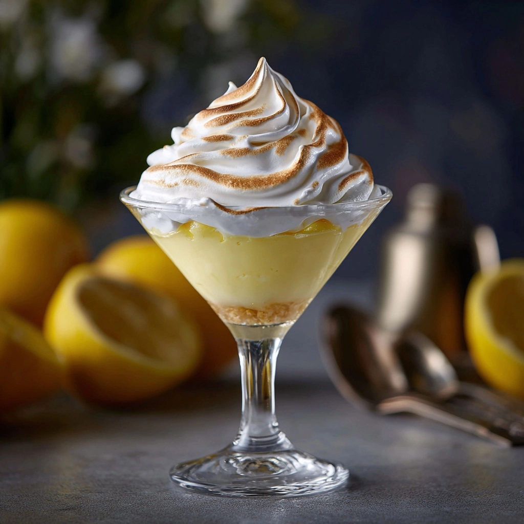 Lemon Meringue Pie Martini Recipe - Recipe Image