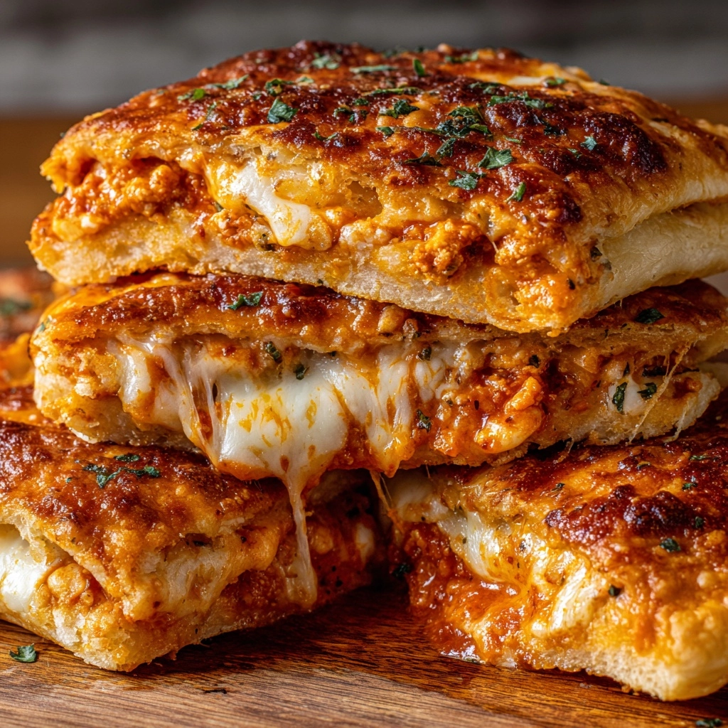 Homemade Pizza Pockets Recipe - Recipe Image