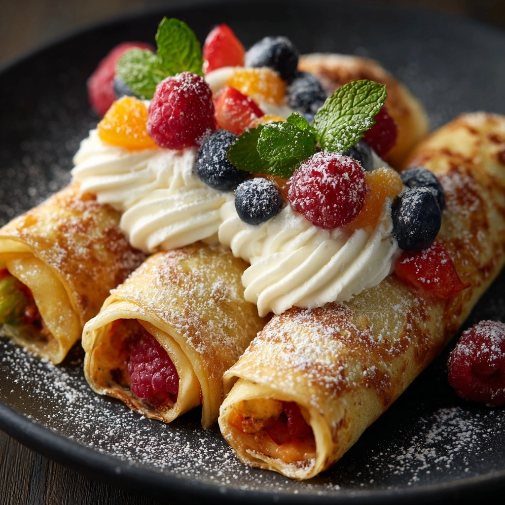 Fruit-Filled Cannoli Recipe - Recipe Image