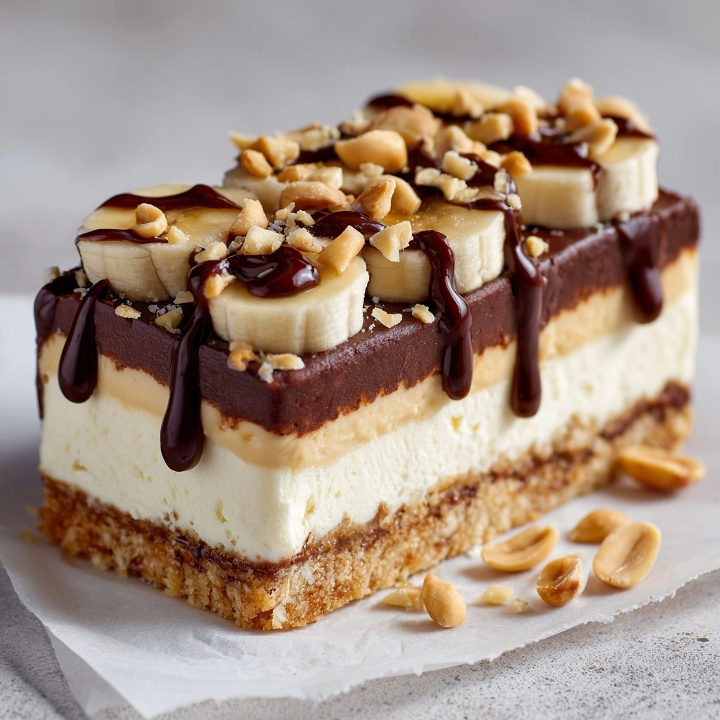 Frozen Banana Dessert Bars Recipe - Recipe Image