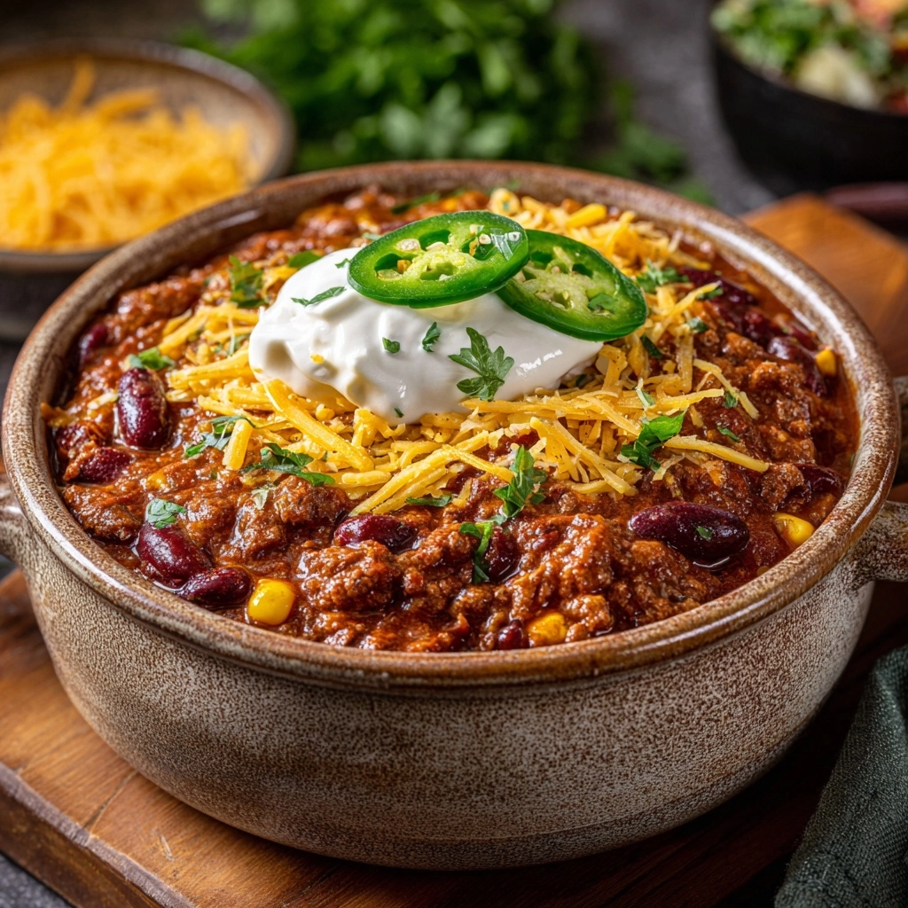 Quick & Easy Stovetop Chili Recipe - Recipe Image