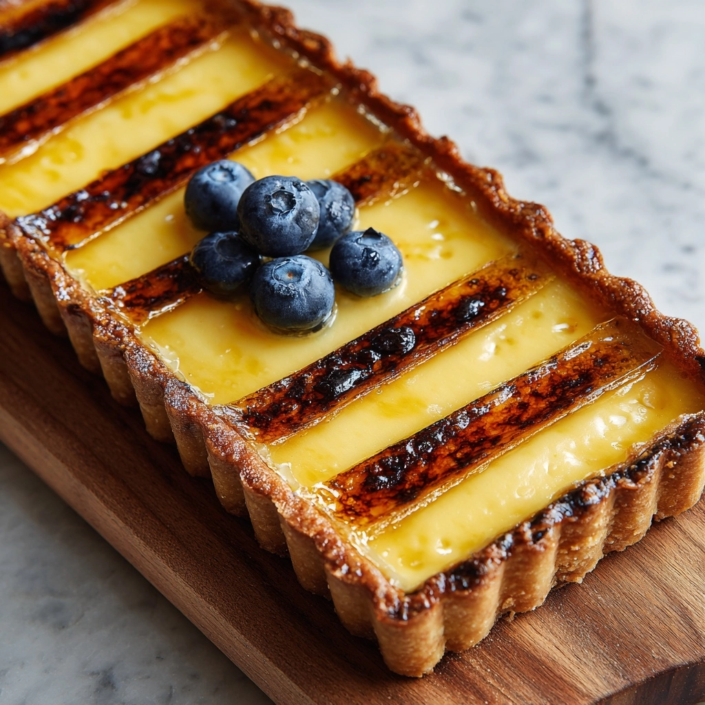 Vanilla Bean Custard Tart Recipe - Recipe Image