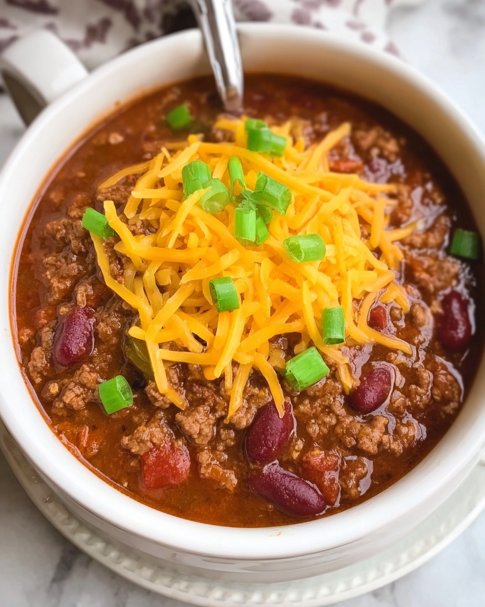 The Best Ground Beef Chili Recipe - Recipe Image