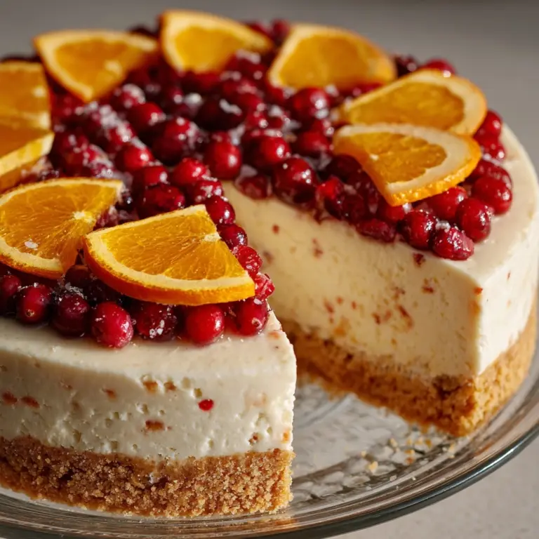 Cranberry Orange Cake Recipe