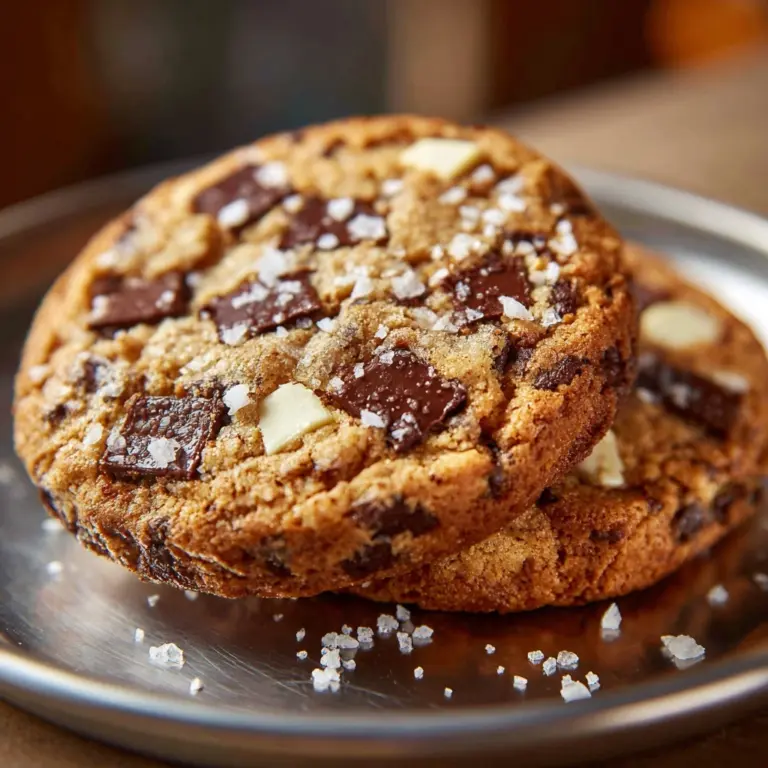 Ultimate Dark Chocolate Chip Cookies Recipe