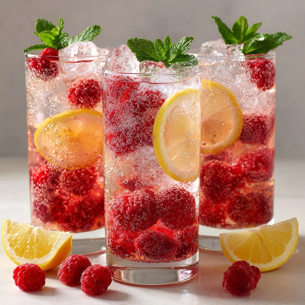 Sparkling Raspberry Lemonade: Refreshing Recipe for Summer Sips Recipe - Recipe Image