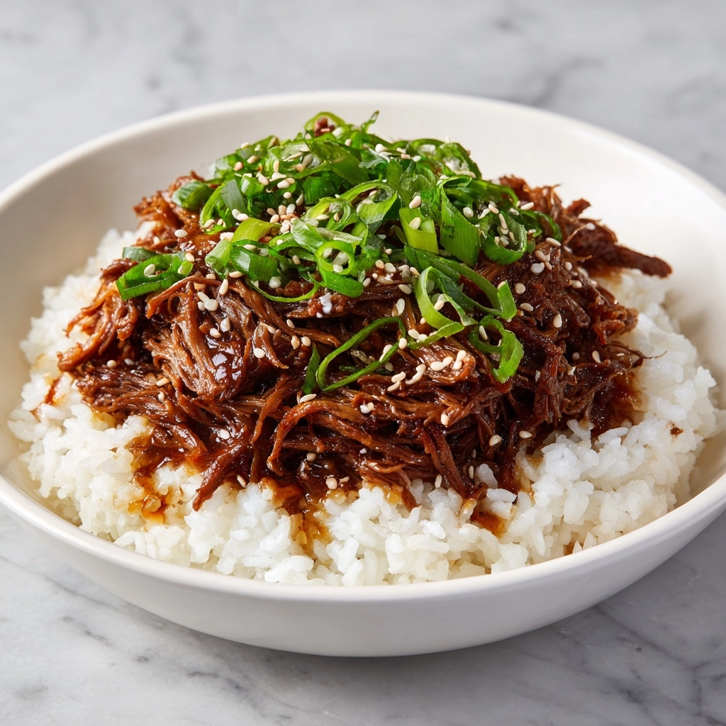 Sweet and Spicy Korean Beef Stew Recipe - Recipe Image