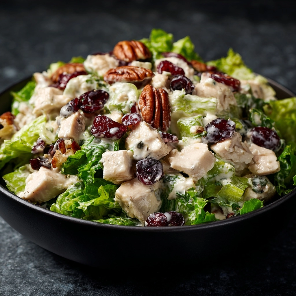 Irresistible Cranberry Pecan Chicken Salad : Sweet & Crunchy Recipe - Recipe Image