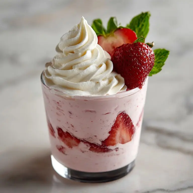 Strawberry Mousse Recipe