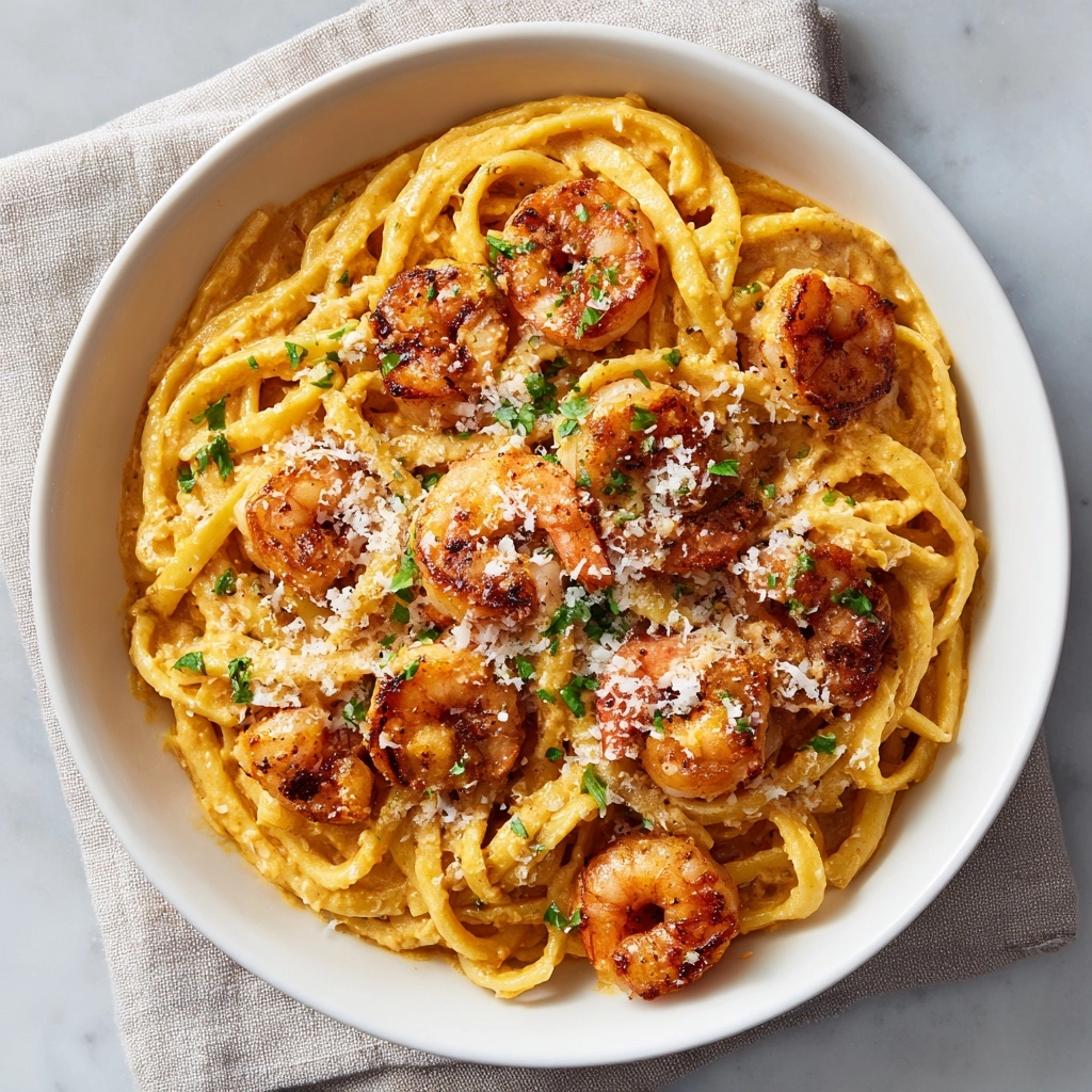 Creamy Pumpkin Pasta Recipe - Recipe Image