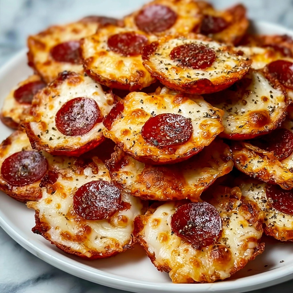 2 Ingredient Easy Pizza Chips Recipe - Recipe Image