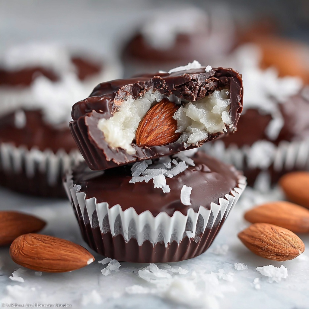 Homemade Almond Joy Recipe - Recipe Image