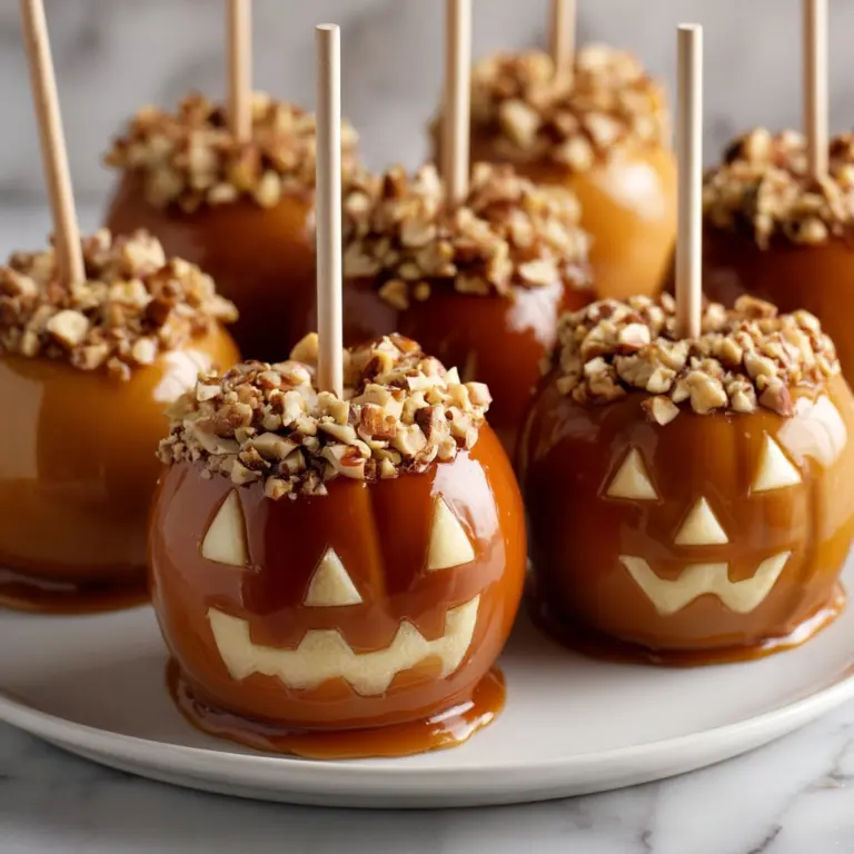 Candied Apples for Halloween Recipe