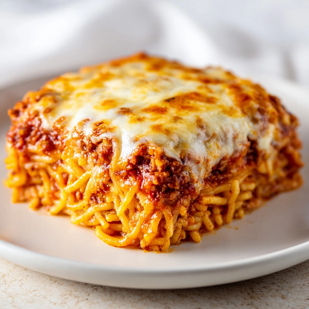 Italian-Style Spaghetti Bake Recipe - Recipe Image
