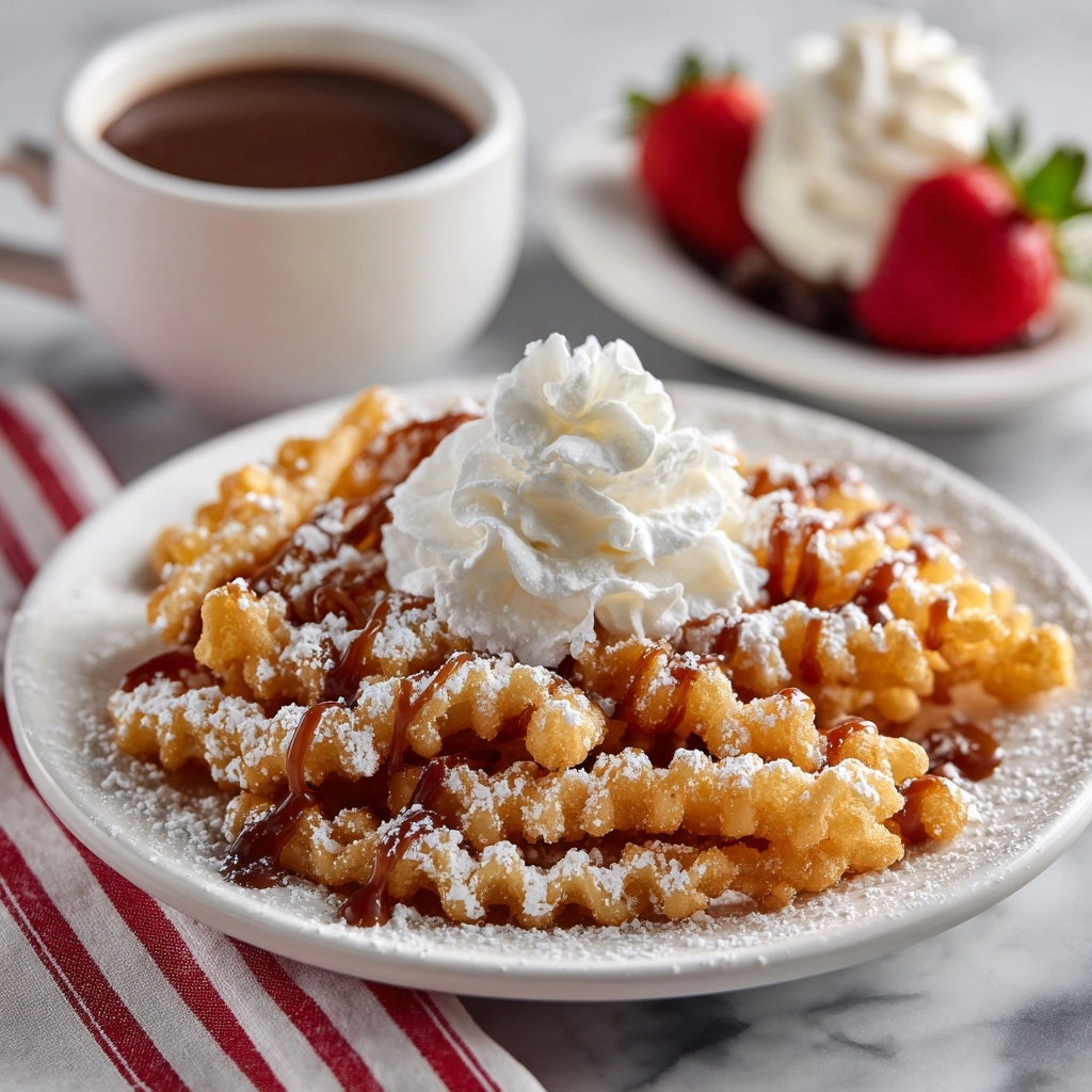 Easy Funnel Cake Fries Recipe - Recipe Image