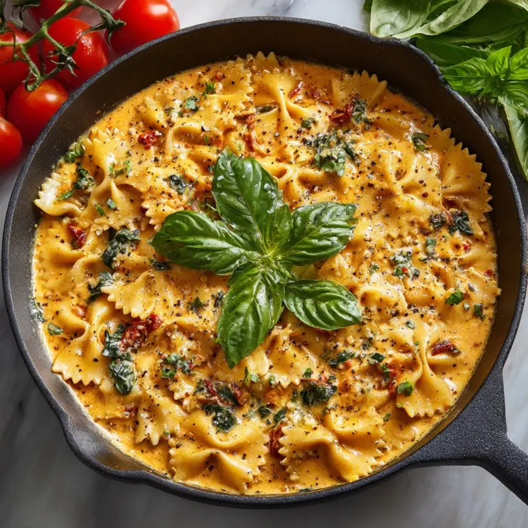 Marry Me Chicken Pasta Recipe