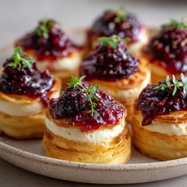 Cranberry Brie Bites Recipe