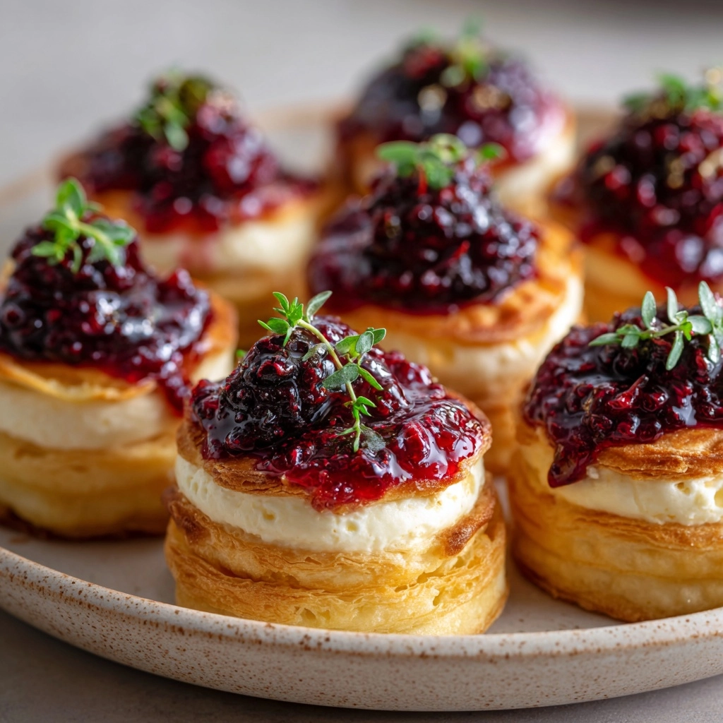 Cranberry Brie Bites Recipe - Recipe Image