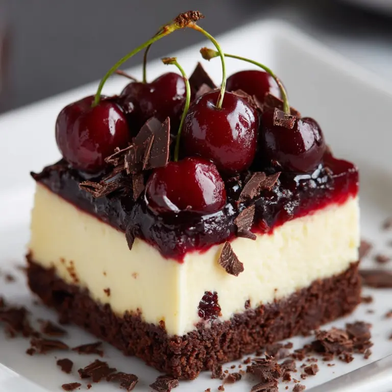 No-Bake Black Forest Berry Cheesecake Recipe