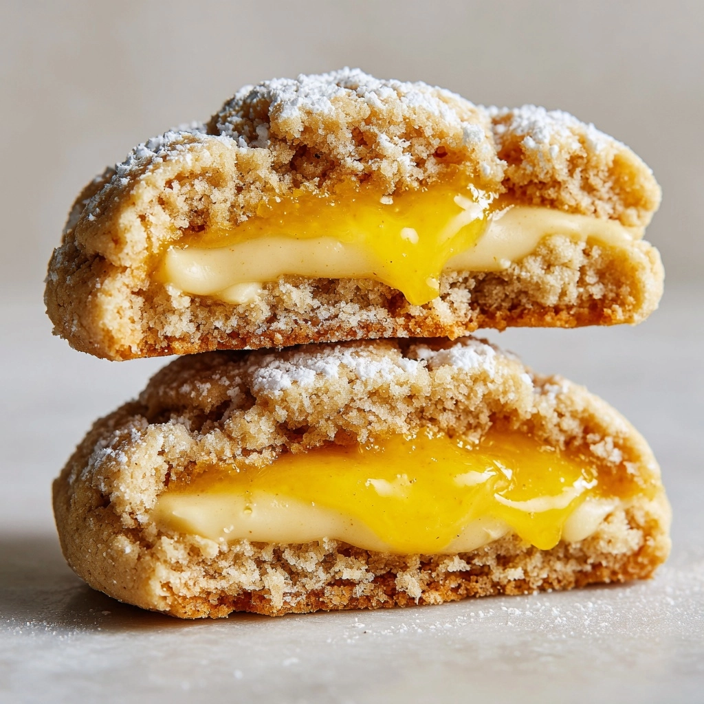 Stuffed Lemon Cookies Recipe - Recipe Image