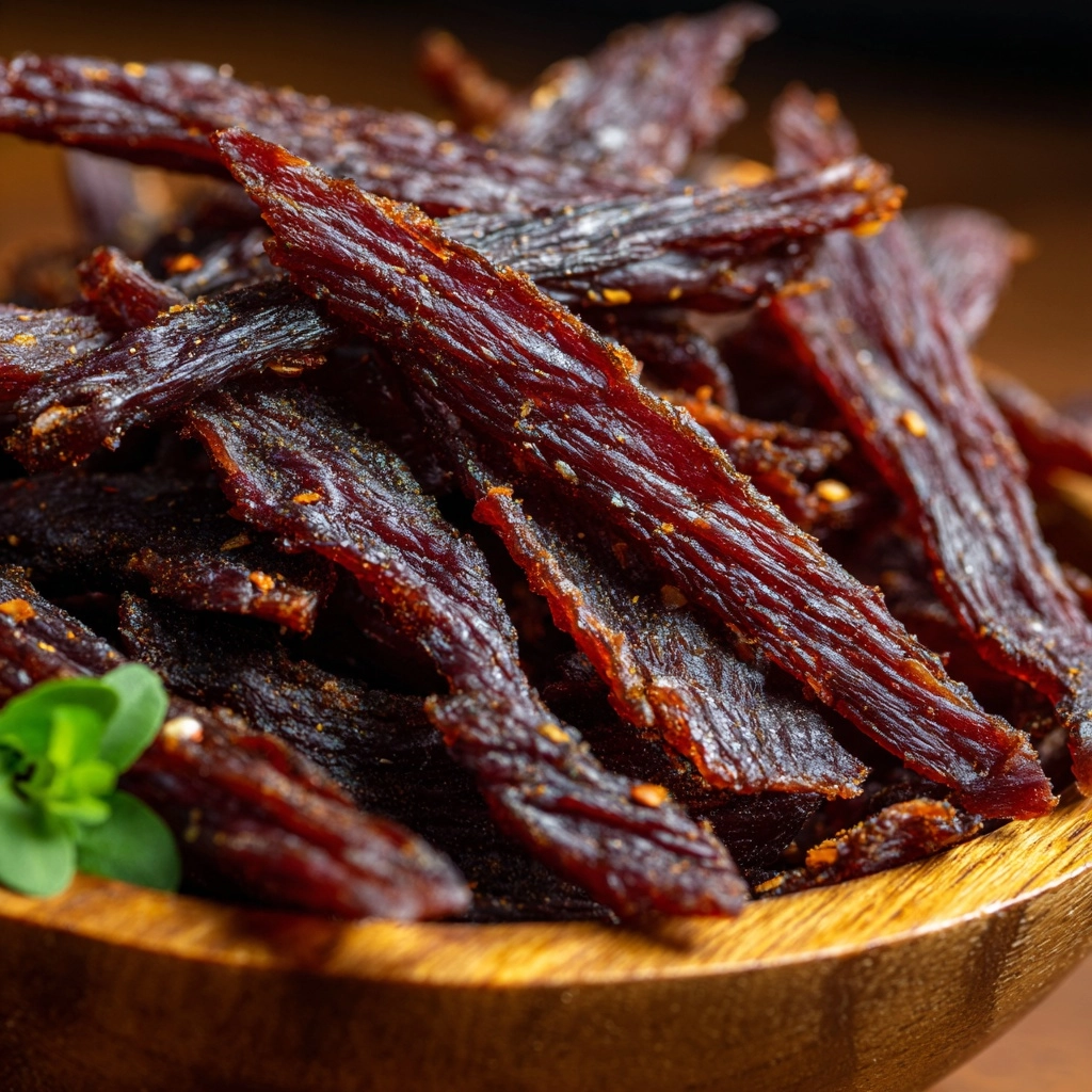Air Fryer Beef Jerky Recipe - Recipe Image