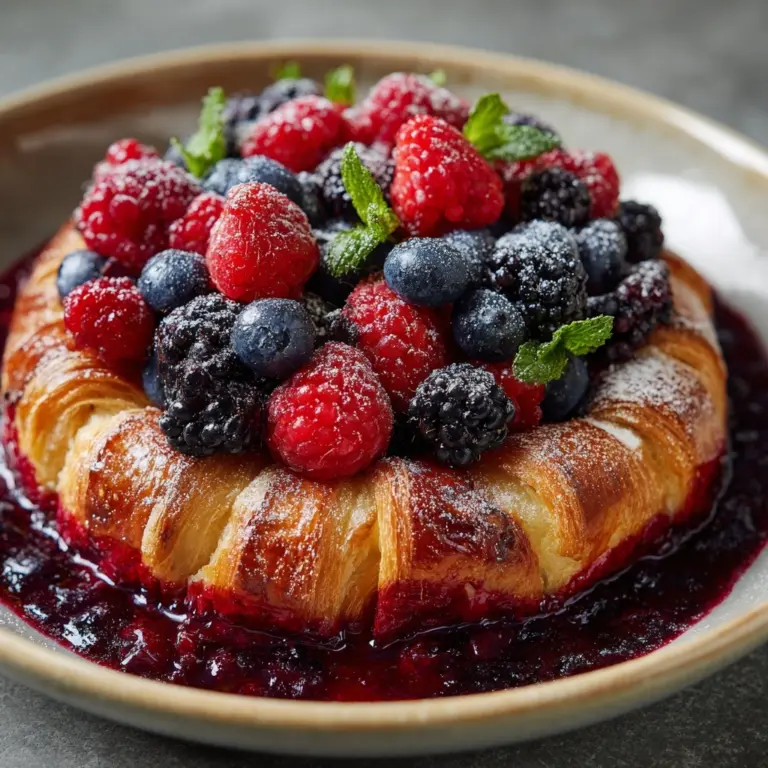Berry Croissant Bake Recipe