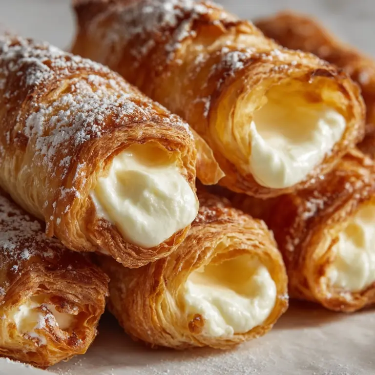 Lemon Cheesecake Crescent Rolls Recipe