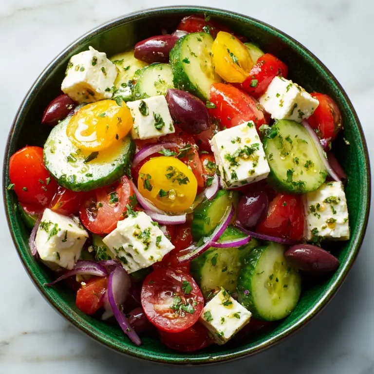Classic Greek Salad Recipe