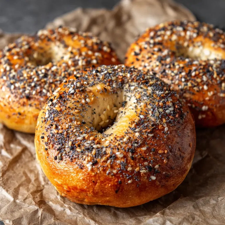 Easy Homemade Greek Yogurt Bagels Recipe