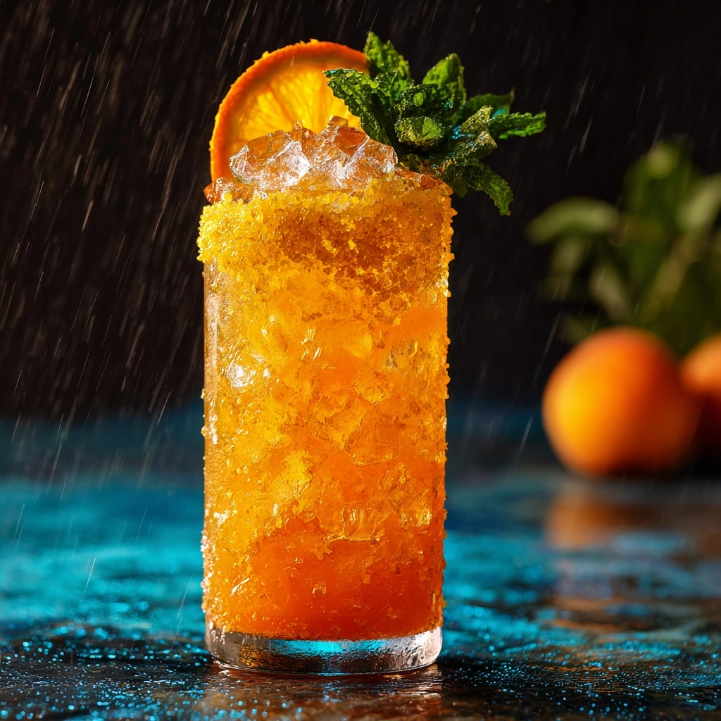 Golden Hour Peach Lemonade Recipe - Recipe Image