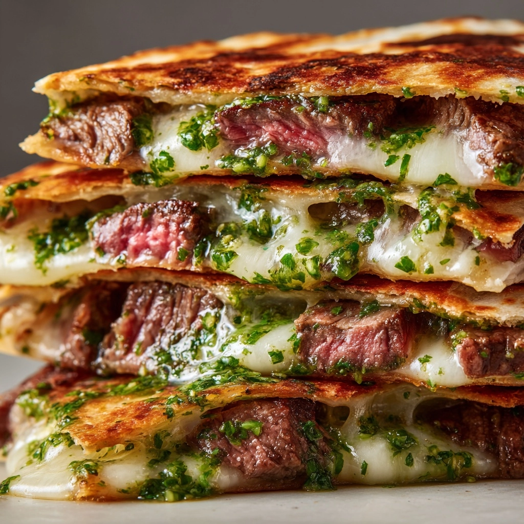 Chimichurri Steak Quesadillas Recipe - Recipe Image