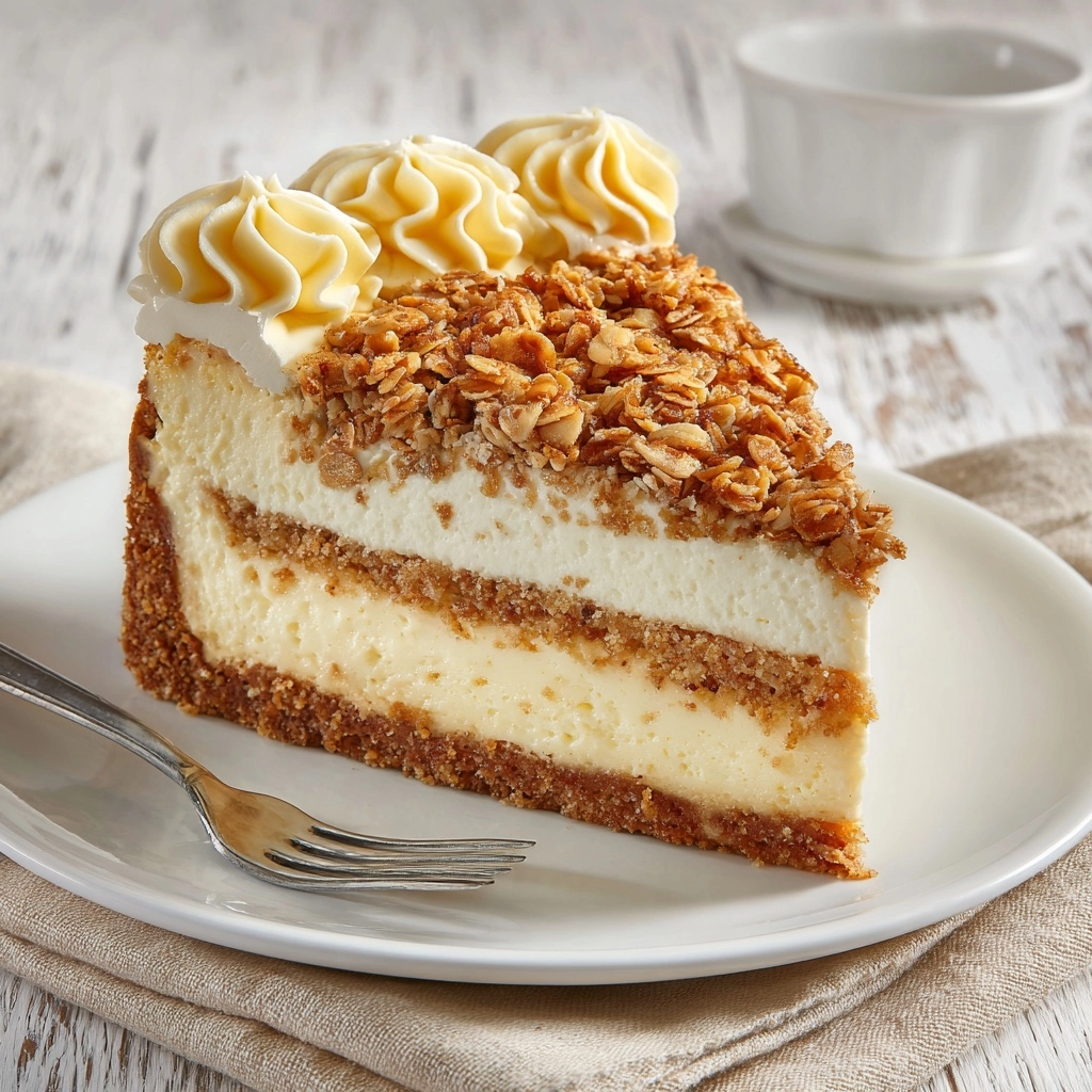 Oatmeal Cream Pie Cheesecake Recipe - Recipe Image